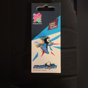Limited Edition 2012 London Paralympics Mascot Trading Pin